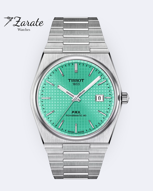 Tissot PRX Powermatic 80 Tiffany Blue